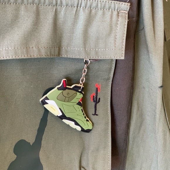 “CacTuS JacK” AJ6 TRAVIS SCOTT KEY CHAINS … - Picture 7 of 9